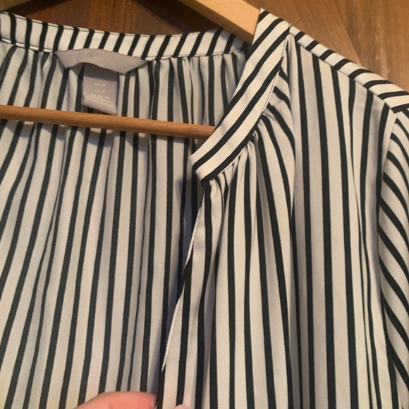 H&M Long Blouse / Duster - Black and White - Picture 4 of 7